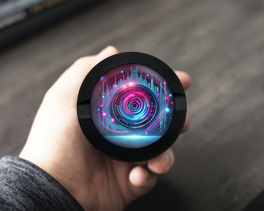 Snus Storage Case Neon Lights Black