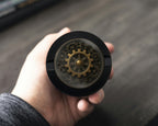 Steampunk Gear Clockwork Circle Art Snus Storage Case Bottle Opener