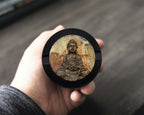 Buddha Pattina Buddhist Statue Snus Storage Case Bottle Opener