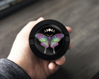 Lunar Phases Cosmic Moth Snus Storage Case Bottle Opener