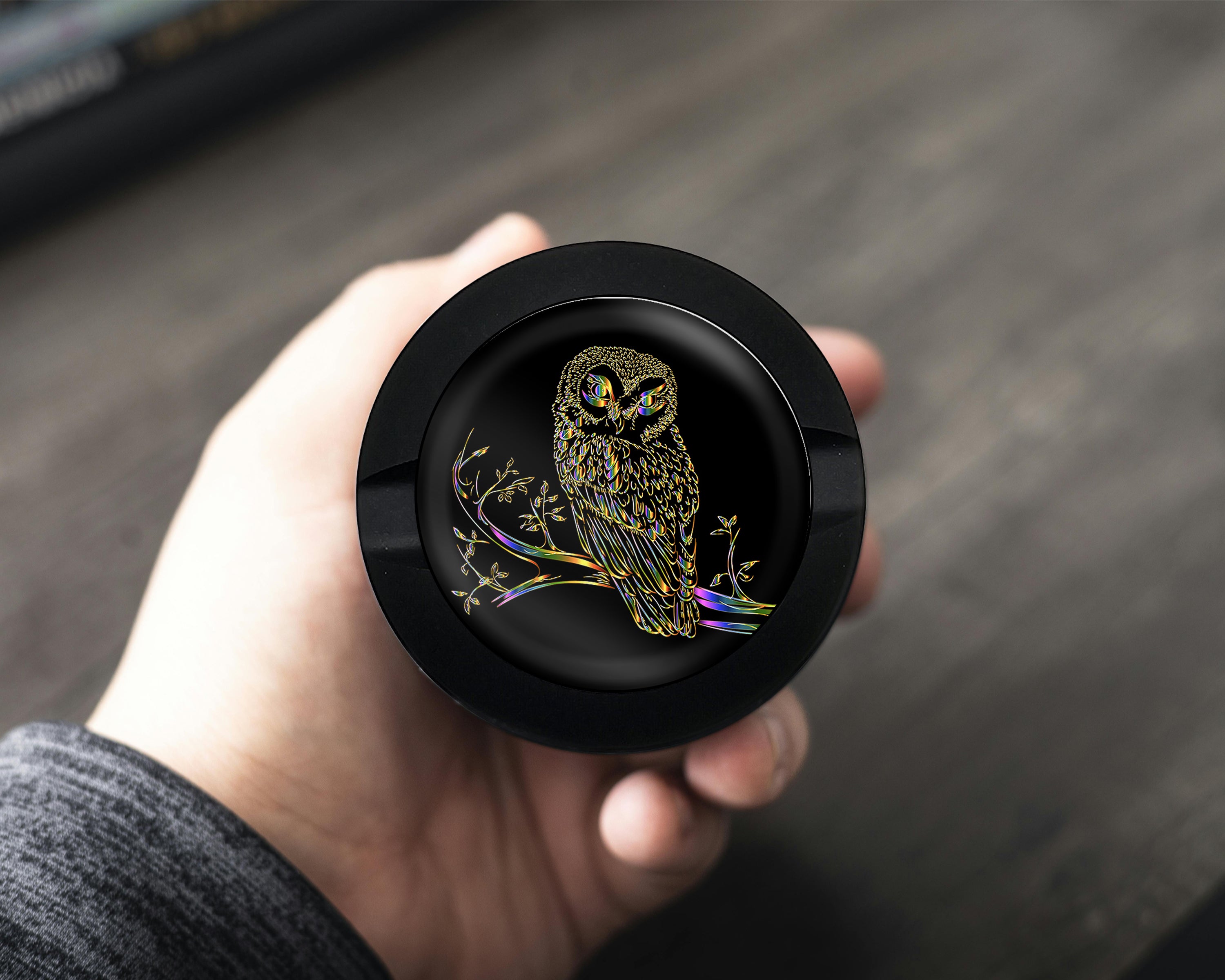 Owl Grinder Snus Storage Case Bottle Opener