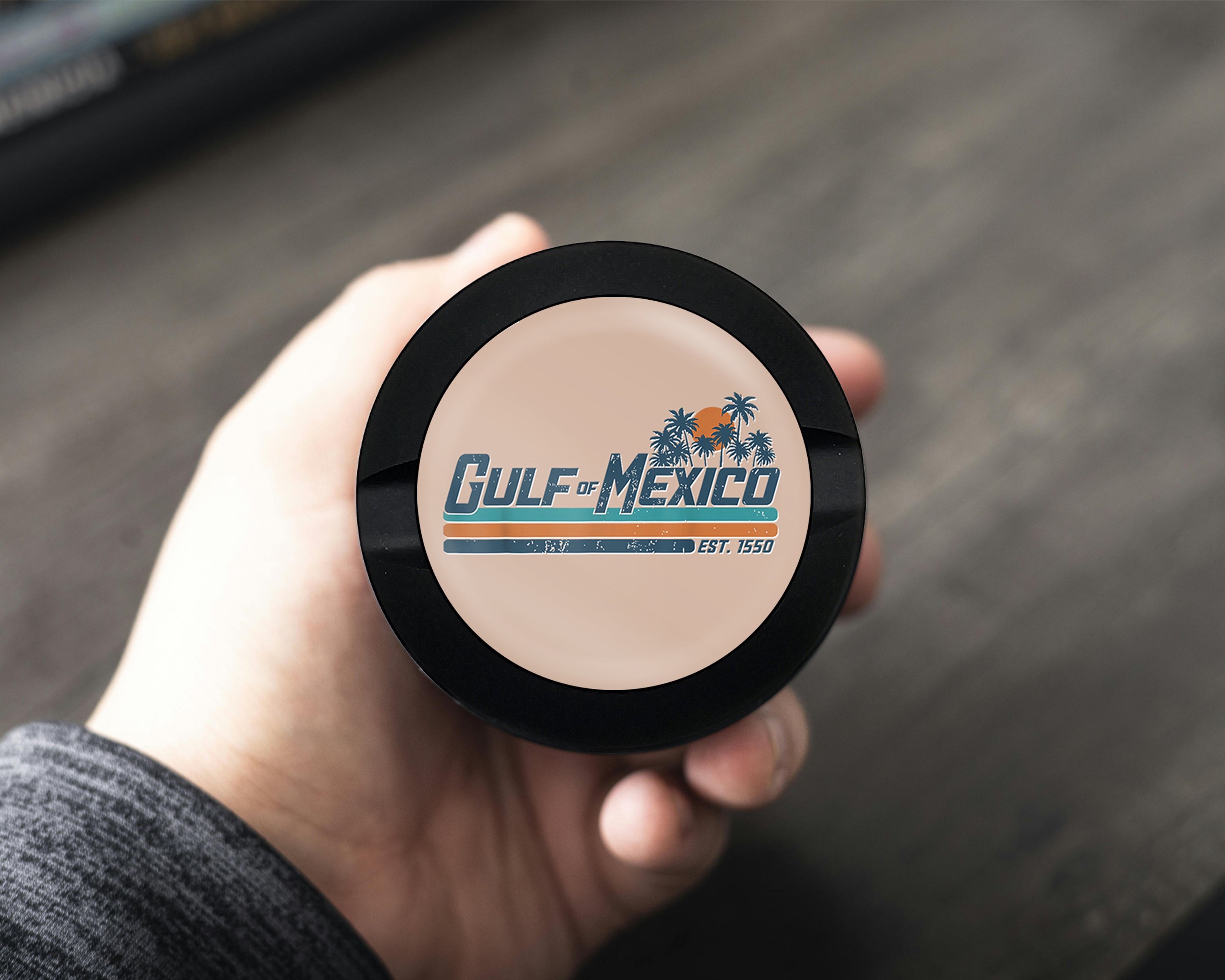 Gulf Of Mexico Snus Storage Case Bottle Opener