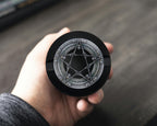 Skull & Bones Pentagram Snus Storage Case Bottle Opener