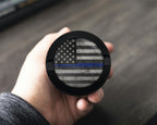 Flag Thin Blue Line Snus Storage Case Bottle Opener