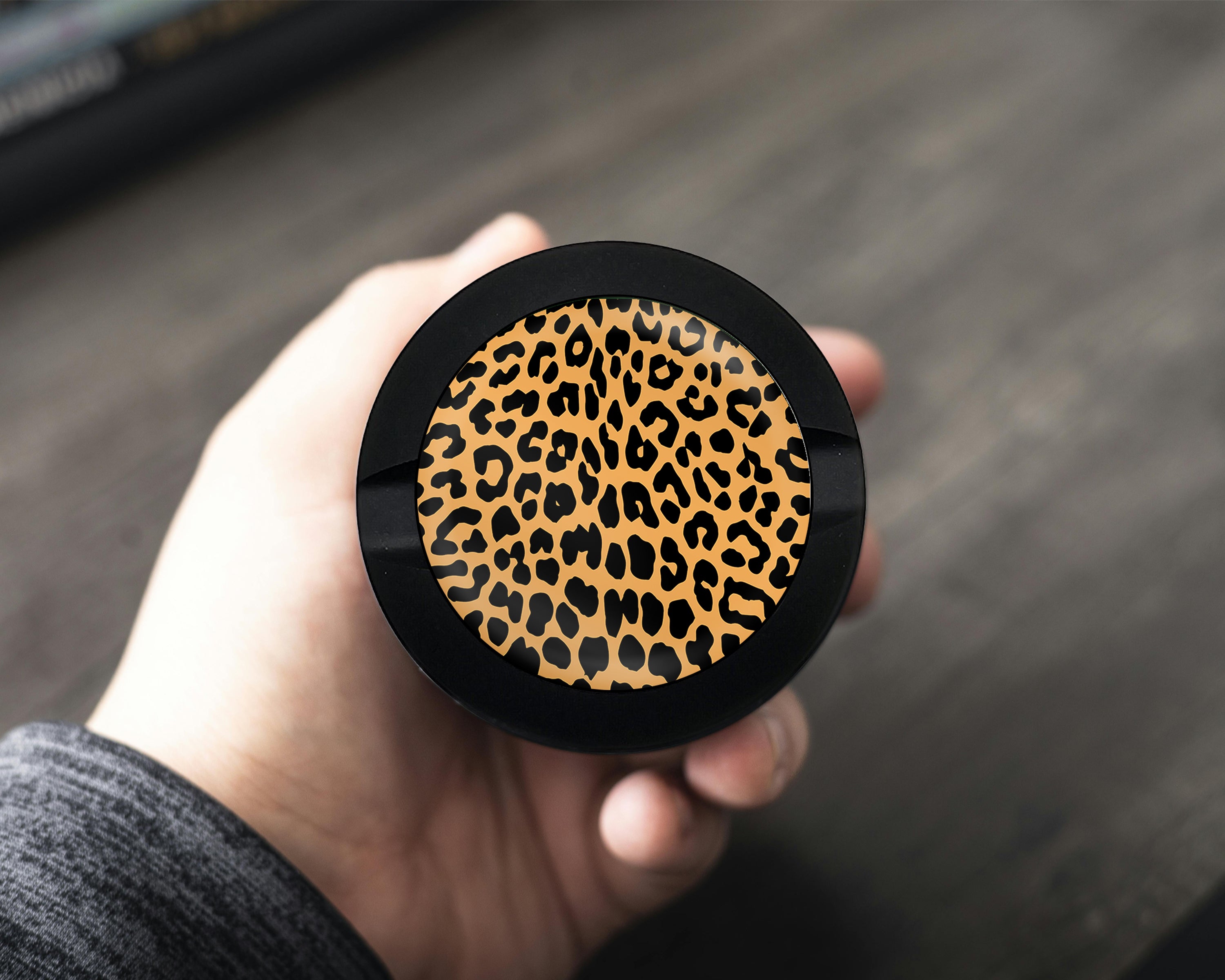 Leopard Print Snus Storage Case Bottle Opener