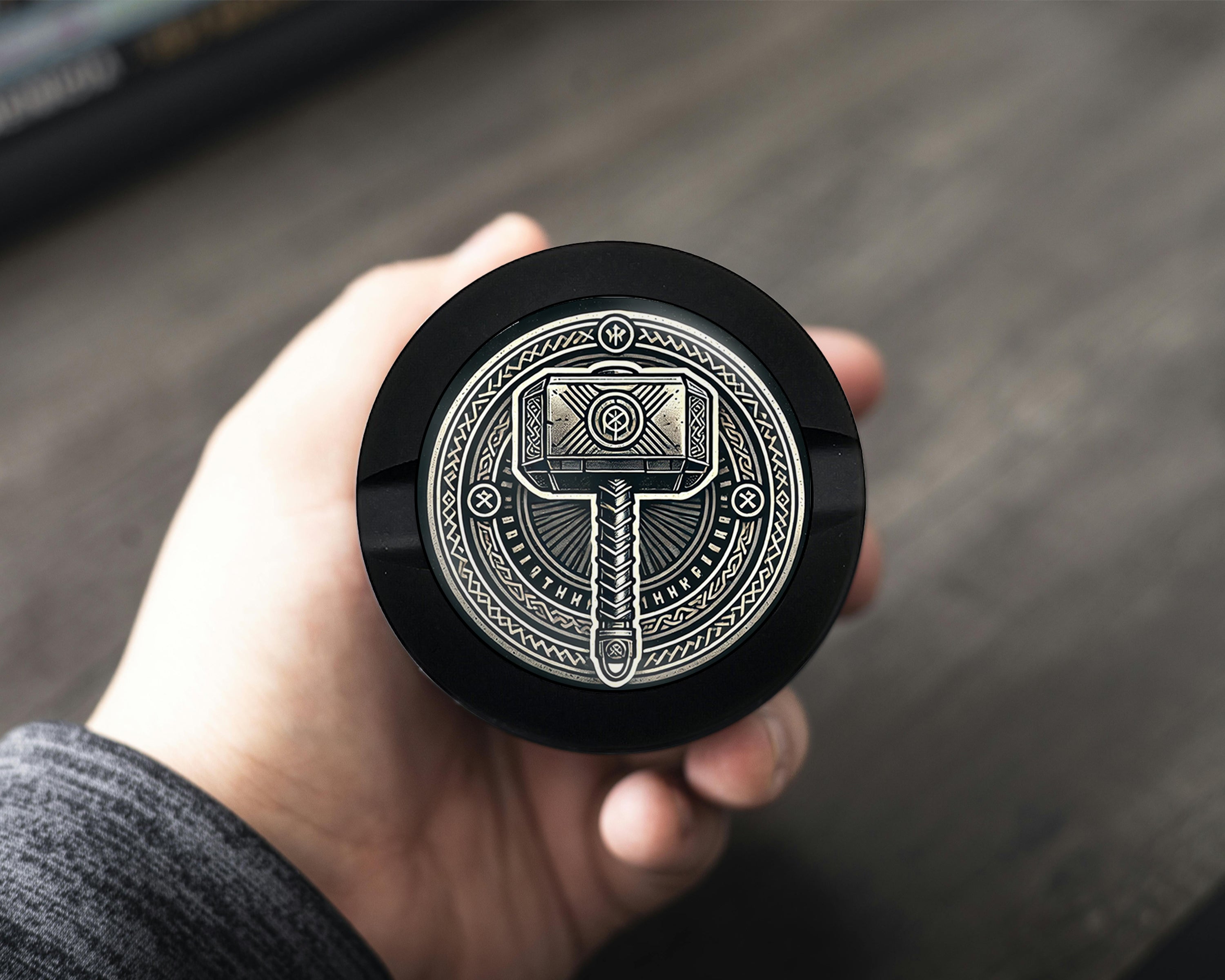 Thor's Hammer Mjolnir Snus Storage Case Bottle Opener