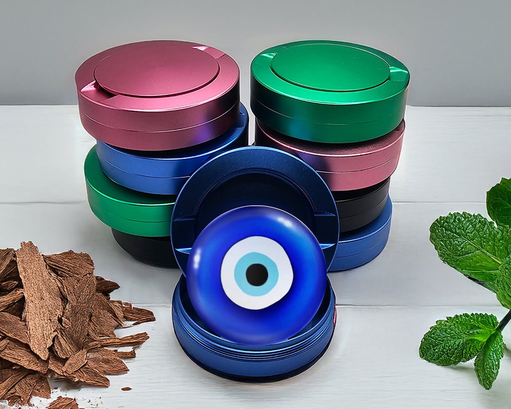 Evil Eye Nazar Azul Snus Storage Case Blue