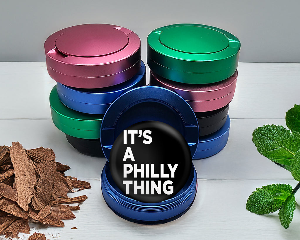 It's A Philly Thing Snus Storage Case Blue