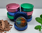 Valknut Tree of Seasons Snus Storage Case Blue