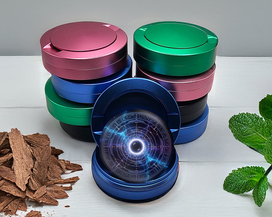 Galactic Portal Star Map Snus Storage Case Blue