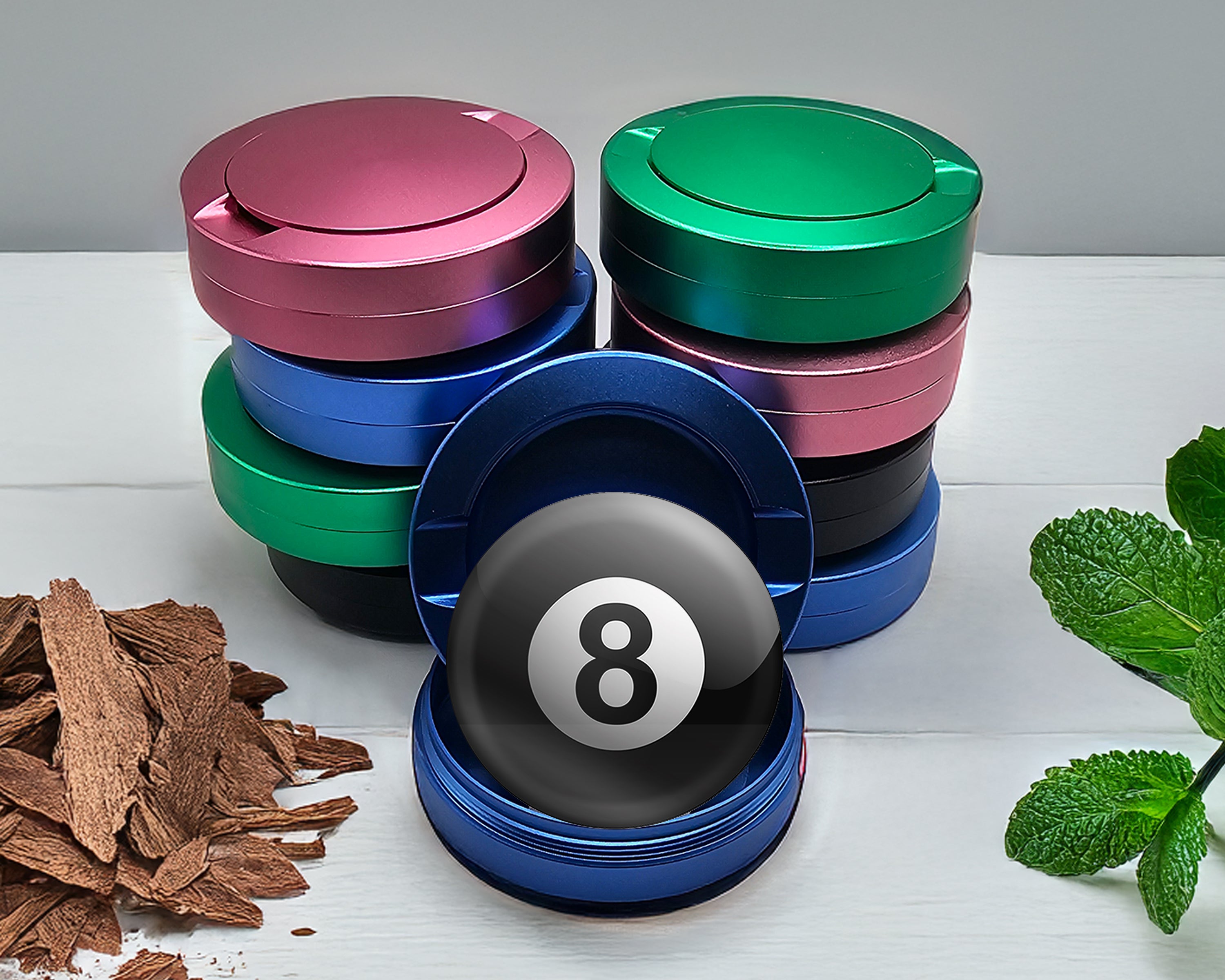 Magic 8 Ball Snus Storage Case Blue