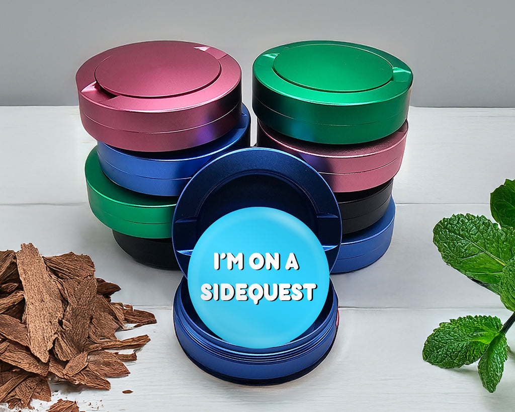 I'm On A Sidequest Snus Storage Case Blue