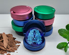 Virgo Zodiac Sign Snus Storage Case Blue