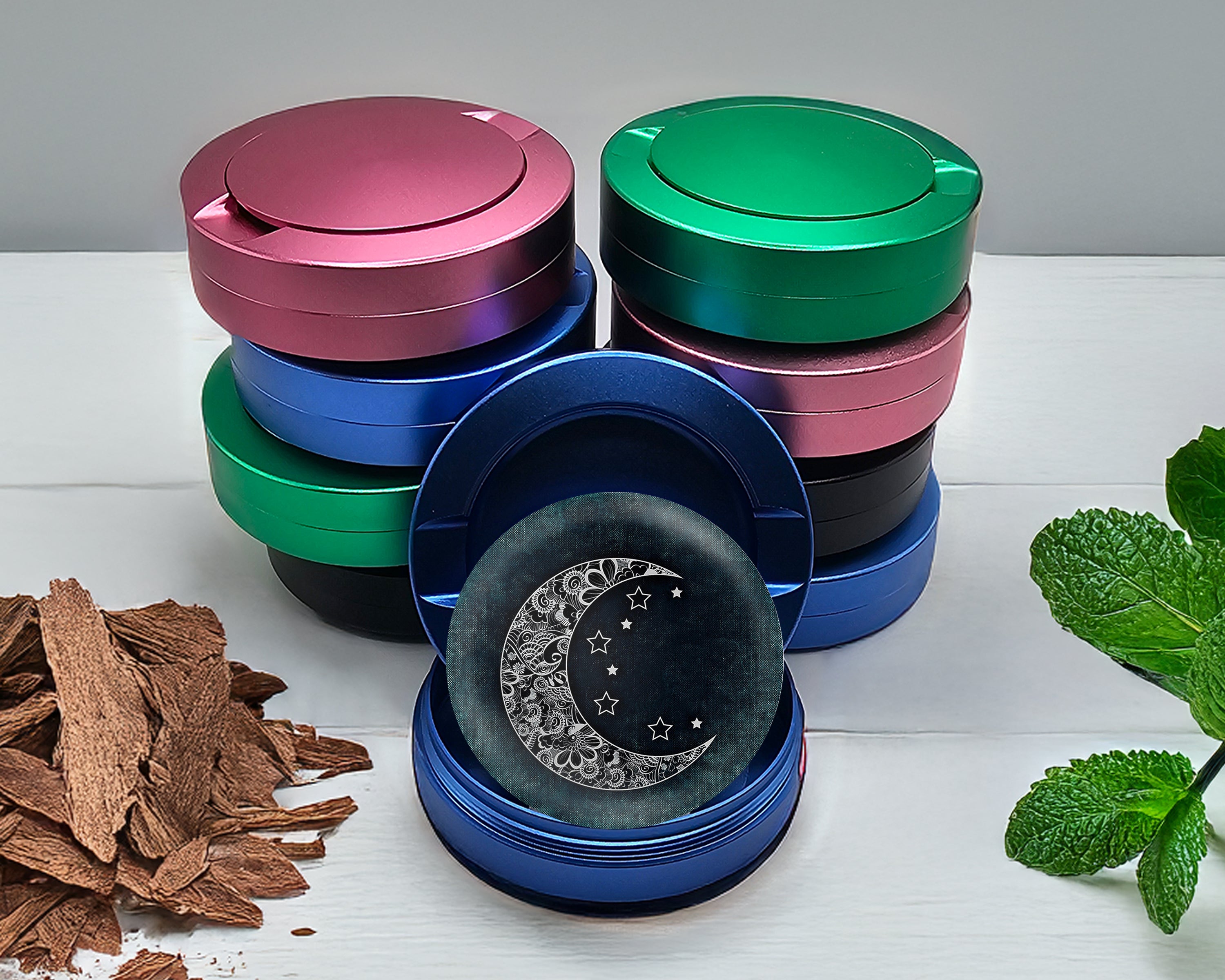 Blue Moon Lunar Snus Storage Case Blue
