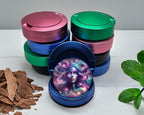 Cosmic Witchy Woman  Snus Storage Case Blue