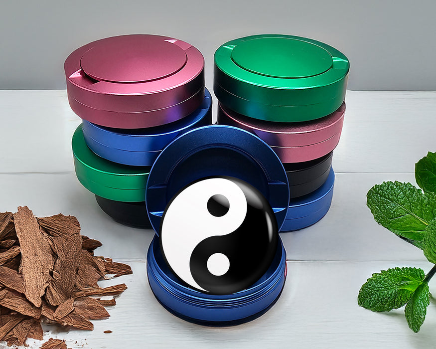 Yin Yang Snus Storage Case Blue