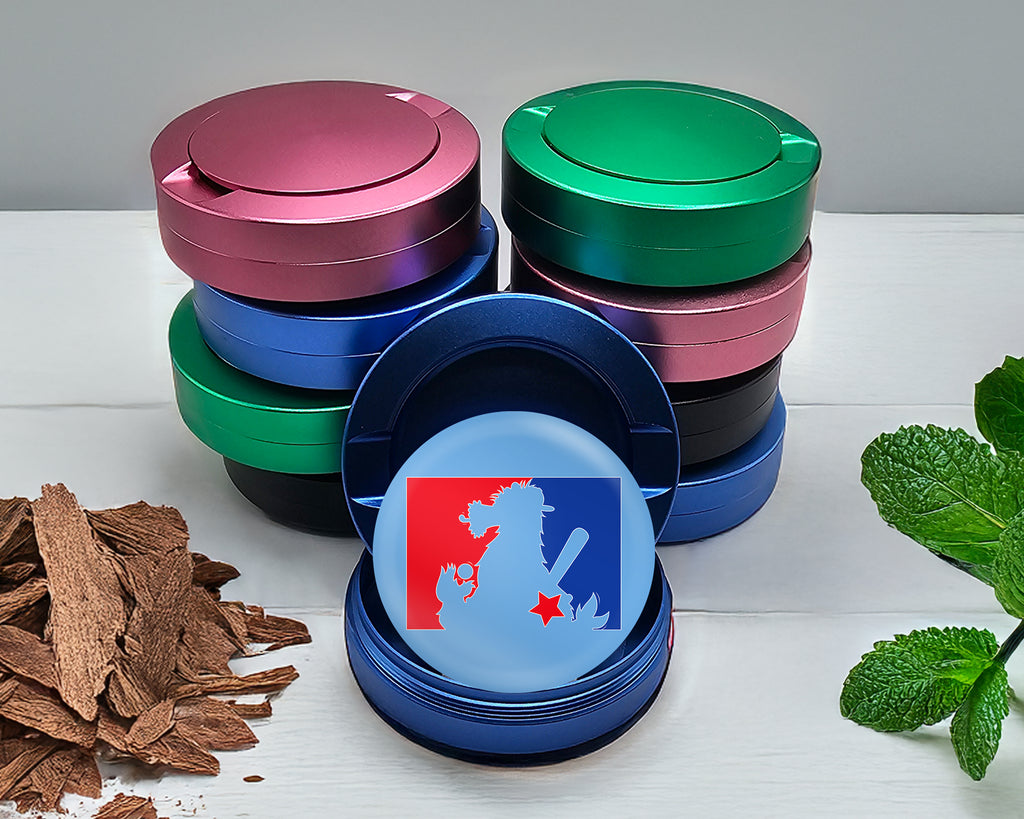Philly Phan Baseball Snus Storage Case Blue