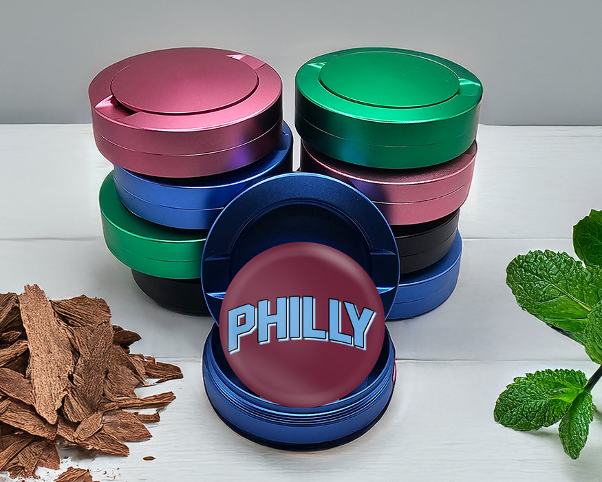 PHILLY Philadelphia Snus Storage Case Blue