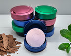 Minimalist Crescent Moon Magic Snus Storage Case Blue