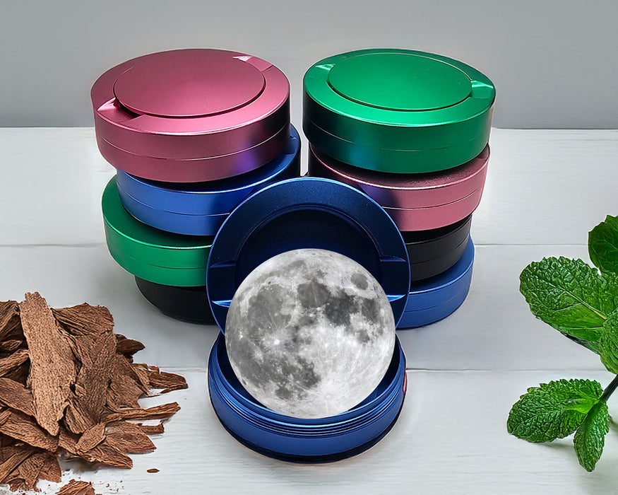 Full Moon Snus Storage Case Blue