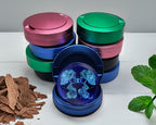 Gemini Zodiac Sign Snus Storage Case Blue