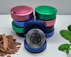 Skull & Bones Pentagram Snus Storage Case Blue