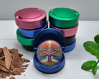 Psychedelic Tree Of Life Snus Storage Case Blue