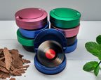 Red Vinyl Record  Snus Storage Case Blue