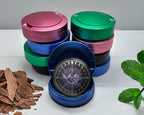Mystic Pisces Moon Mandala Snus Storage Case Blue
