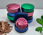 Pink Starry Night Vaporwave Van Gogh Art Snus Storage Case Blue