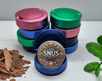 I Like Snus and 3 People Snus Storage Case Blue