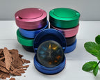 Yggdrasil Nine Realms Wheel Snus Storage Case Blue
