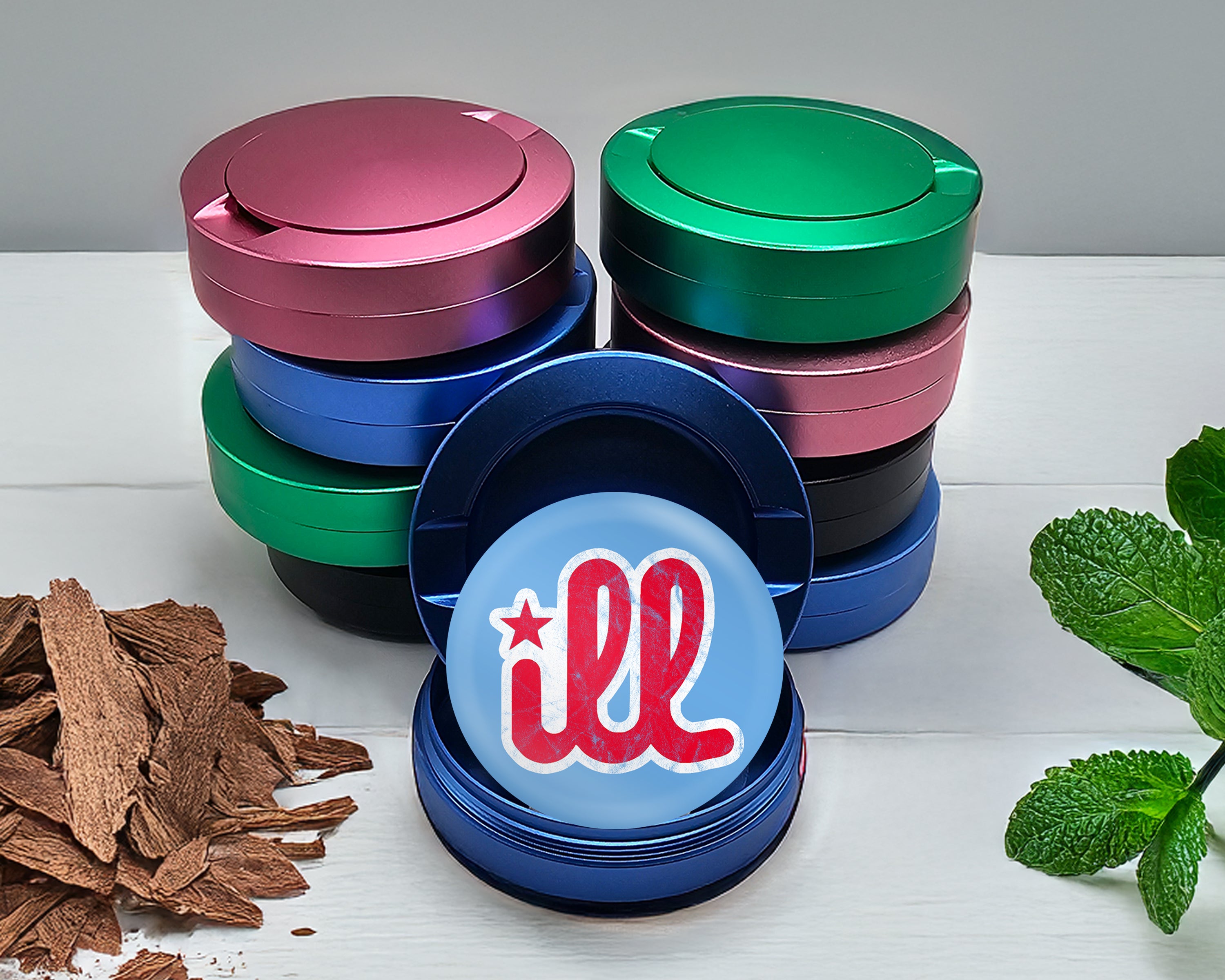 Ill Philadelphia Pride Snus Storage Case Blue