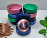 Captain Shield Superhero Comic Art Emblem Snus Storage Case Blue