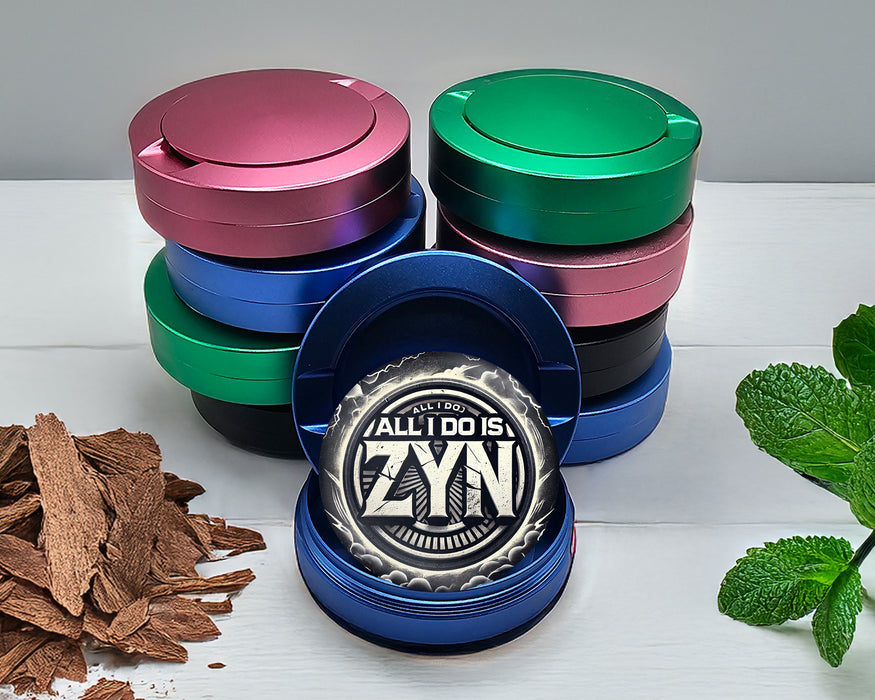 All I Do Is Win Zyn Storage Case Blue