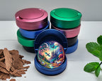 Dragon Mythical Fantasy Snus Storage Case Blue