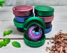 Green Psychedelic Moon Cat Dreams Snus Storage Case