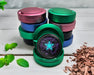 Green Neon Techno Star Circuit Snus Storage Case