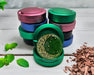 Green Crescent Moon and Stars Snus Storage Case