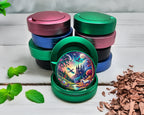Green Dragon Mythical Fantasy Snus Storage Case