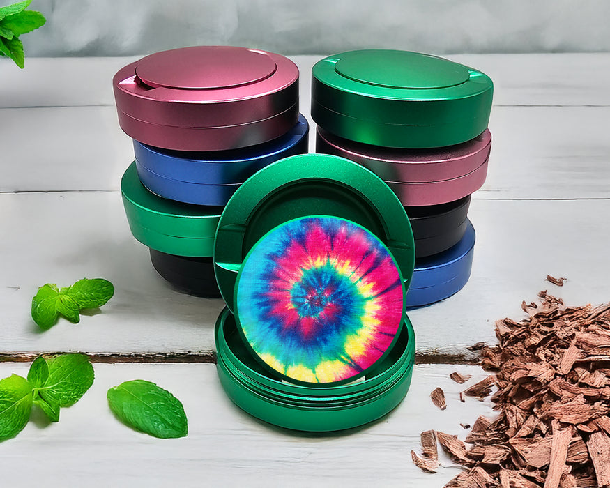 Green Peace, Love and Tie Dye Snus Storage Case