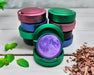 Green Purple Galaxy Moon with Starscape Snus Storage Case