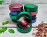 Green Red Vinyl Record  Snus Storage Case