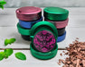 Green Gothic Moth Magic Mandala Snus Storage Case