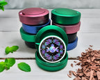 Green Crystal Rose Moon Trinity Snus Storage Case