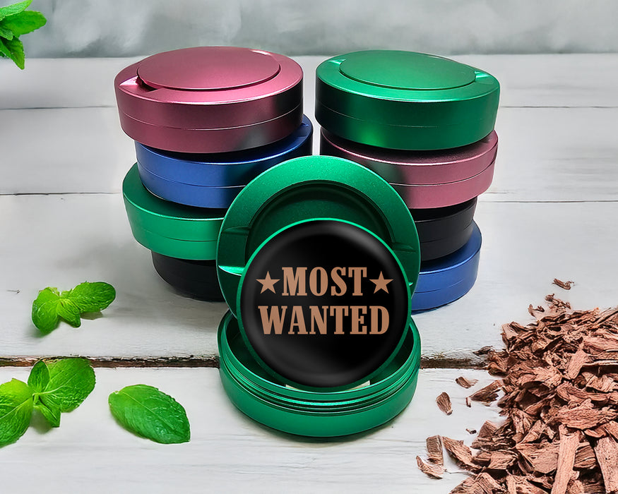 Green Most Wanted Carter Zyn Storage Case