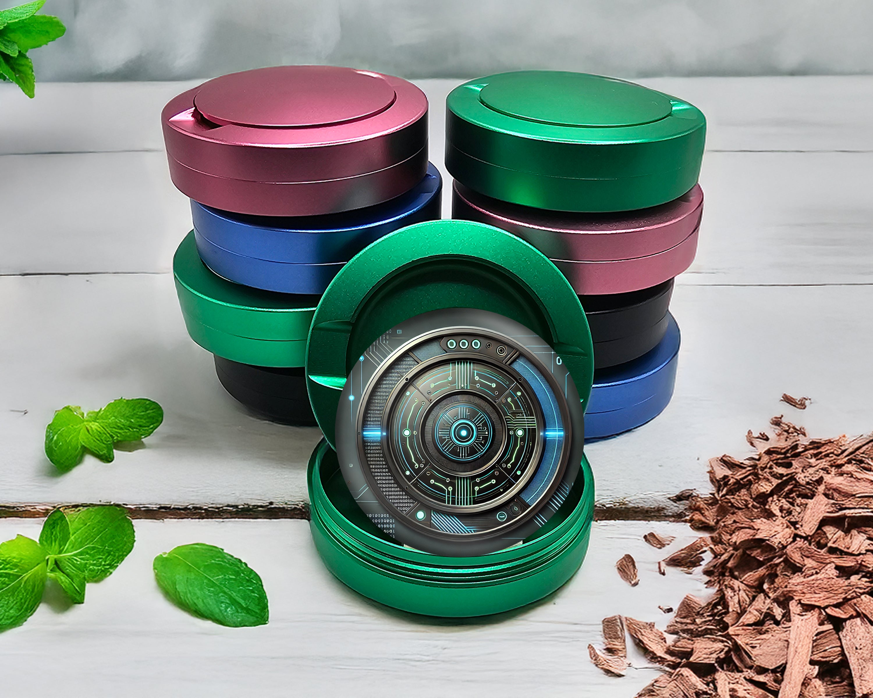 Green Tech Bro Snus Storage Case