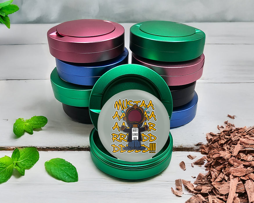 Green Mustard! Kdot Meme Zyn Storage Case