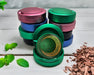 Green Plain Blank Snus Storage Case