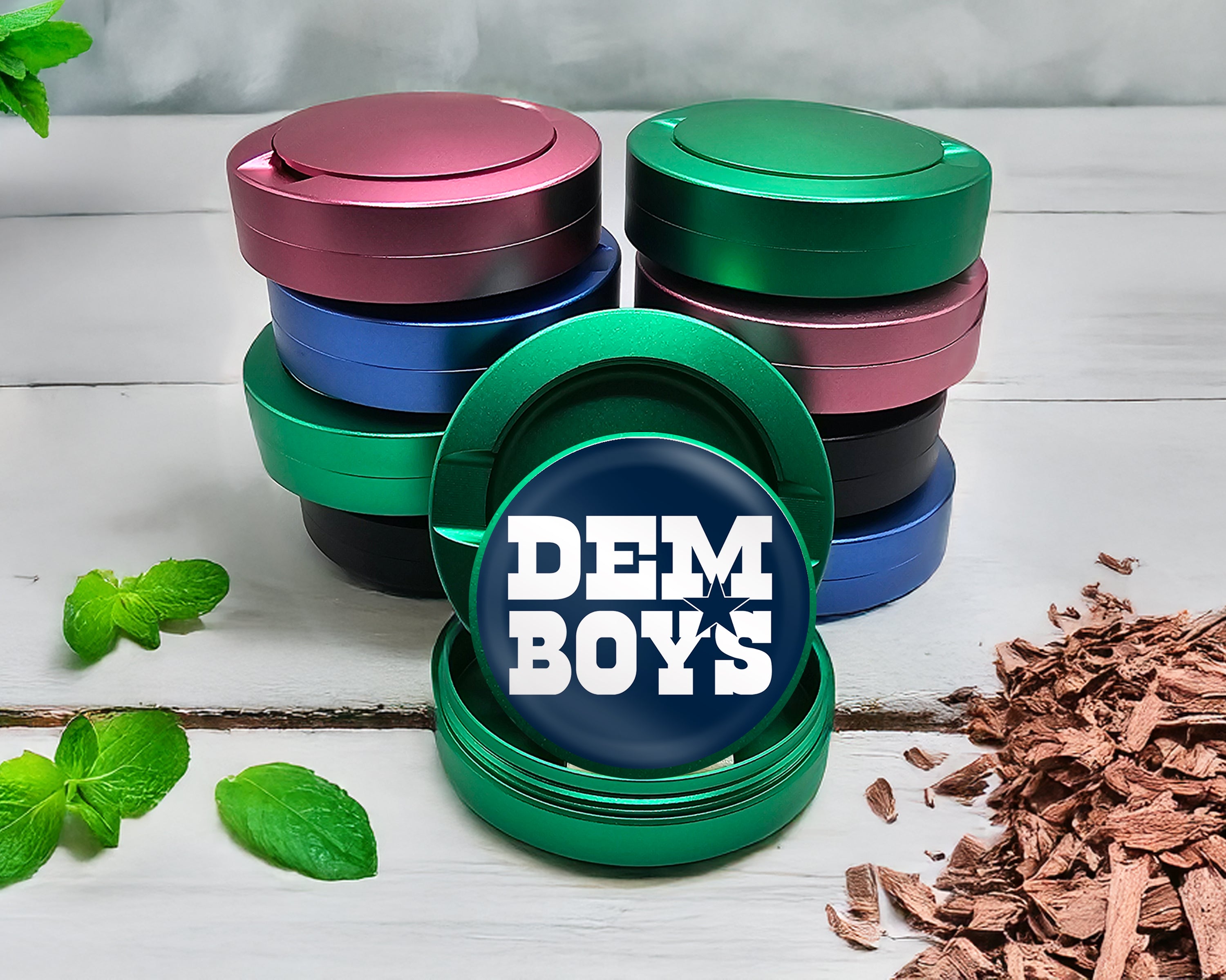 Green Dem Boys Dallas Football Snus Storage Case